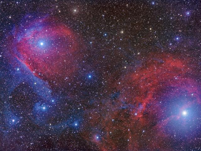Scorpius in Red and Blue