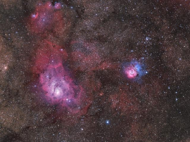 A Sagittarius Triplet