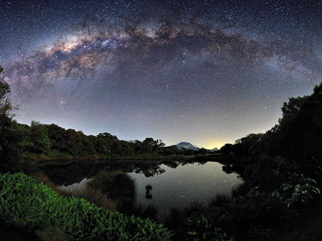 Milky Way Over Piton de lEau