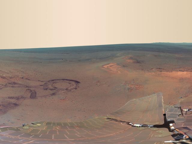 Greeley Panorama on Mars