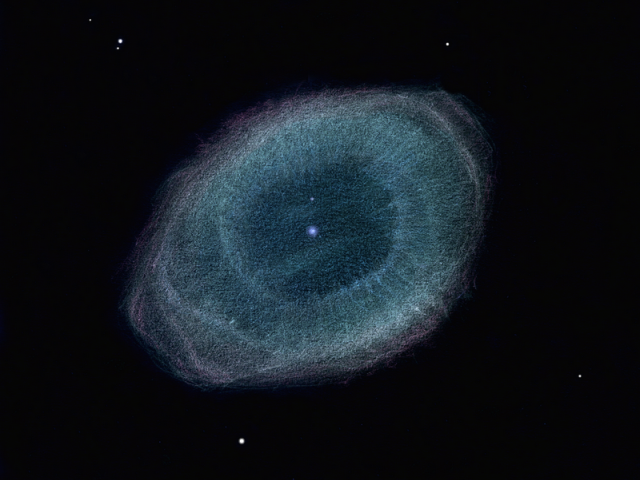 Ring Nebula Drawn