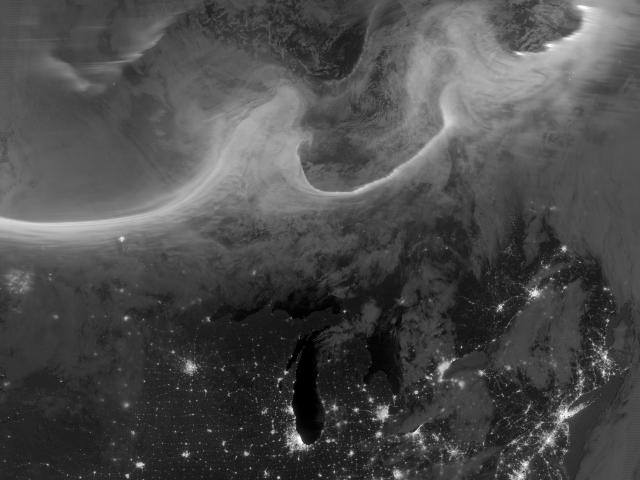 Aurorae over Planet Earth