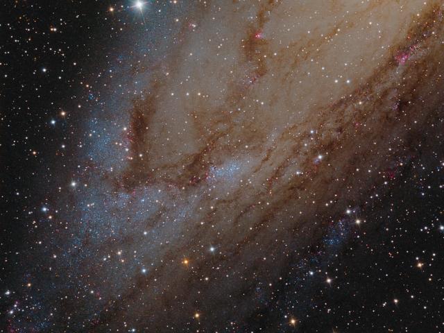 NGC 206 and the Star Clouds of Andromeda