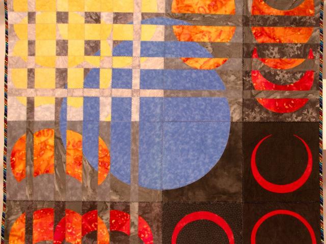 A Solar Eclipse Quilt
