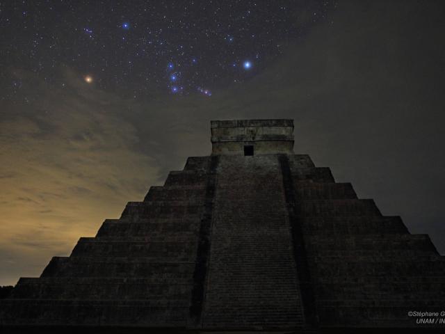Orion over El Castillo