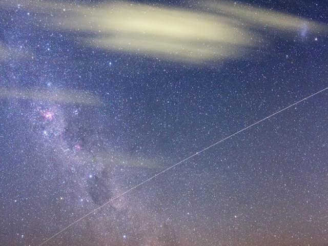 ISS and the Summer Milky Way