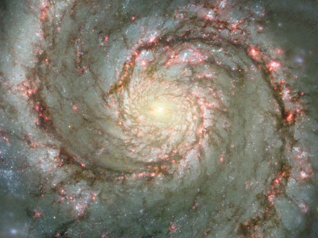 M51: The Whirlpool Galaxy in Dust and Stars
