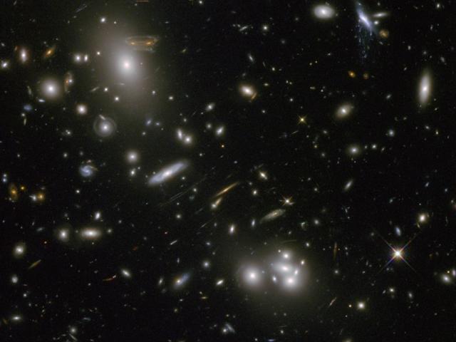 Looking Through Abell 68