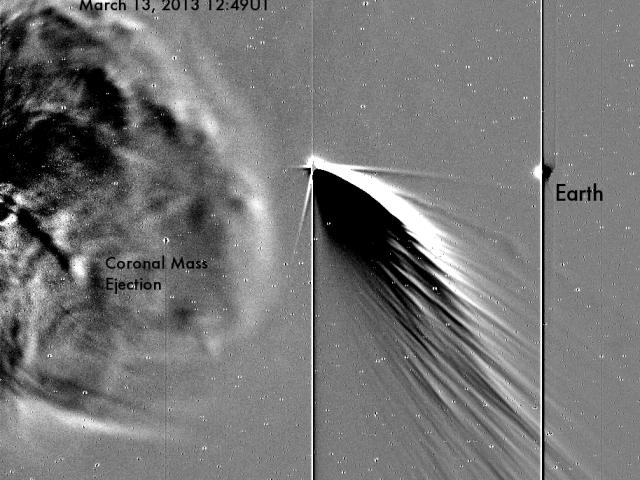 CME, Comet, and Planet Earth