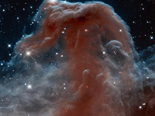 The Horsehead Nebula in Infrared from Hubble