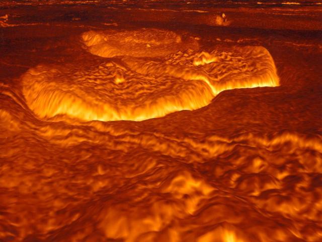Venus’ Once Molten Surface