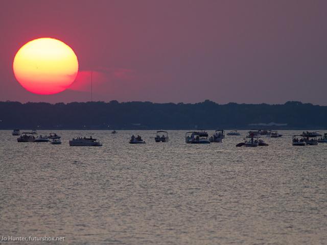 Sunspot at Sunset