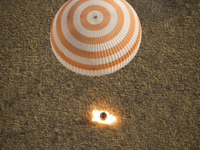 A Landing on Planet Earth