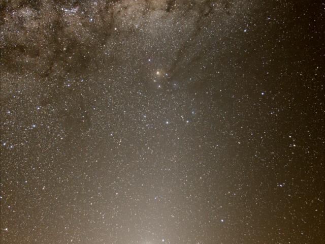 Venus, Zodiacal Light, and the Galactic Center