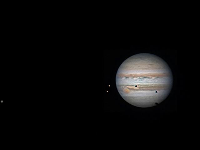 Jupiter’s Triple Shadow Transit