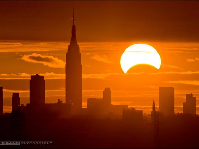 Eclipse Over New York