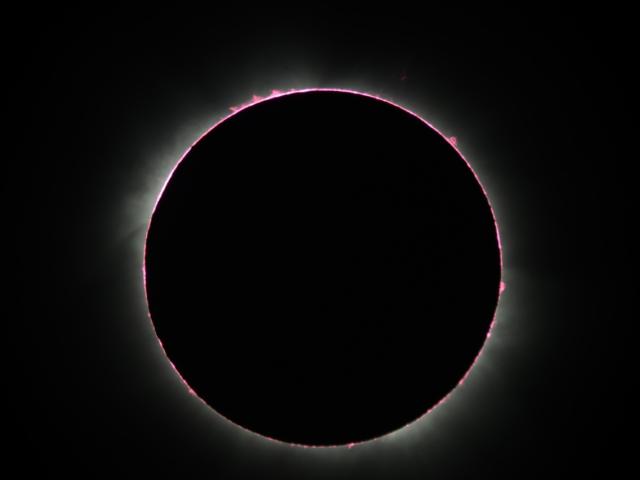 Solar Eclipse from Uganda