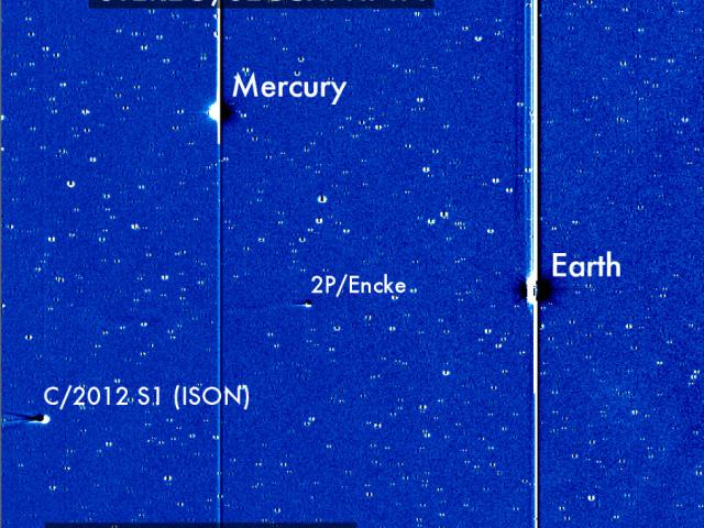 Comet ISON from STEREO