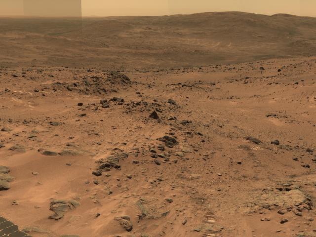 Everest Panorama from Mars