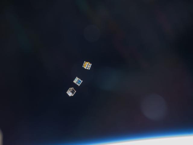 Three CubeSats Released