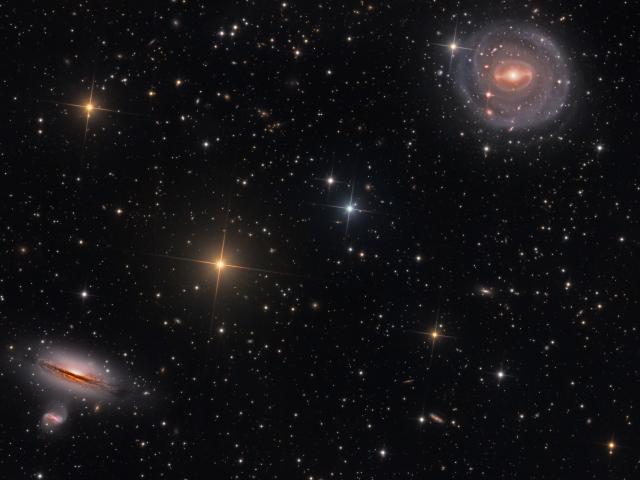NGC 5101 and Friends
