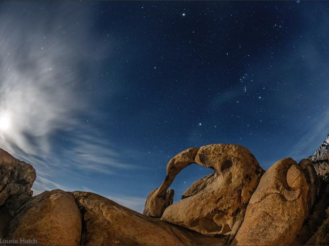 Mobius Arch Moonrise