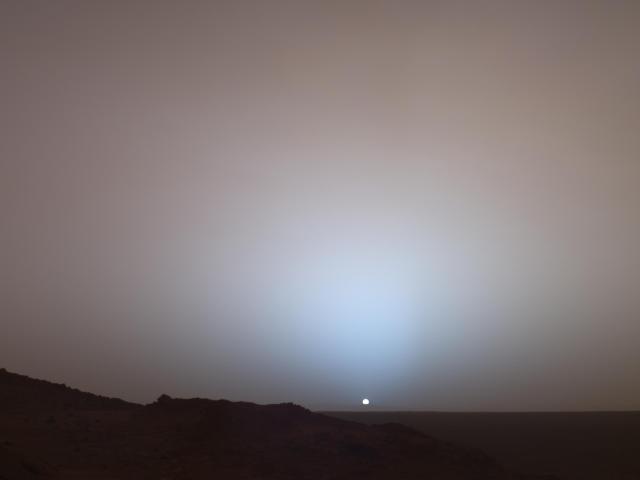 Martian Sunset