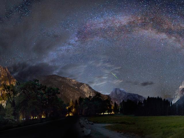 That Night over Half Dome