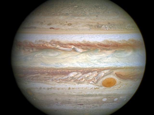 Hubble’s Jupiter and Shrinking Great Red Spot