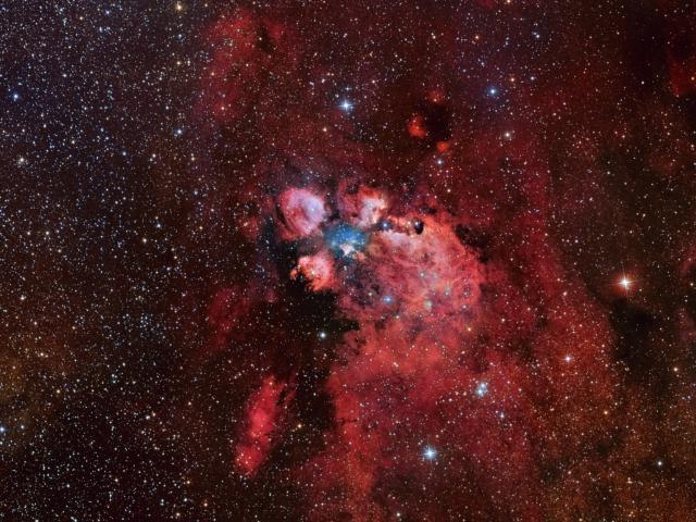 NGC 6334: The Cat’s Paw Nebula
