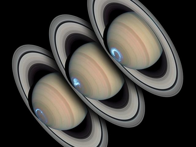 Persistent Saturnian Auroras