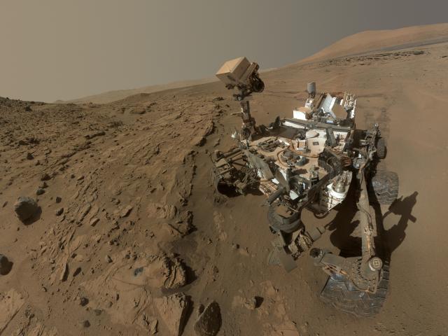 Martian Anniversary Selfie