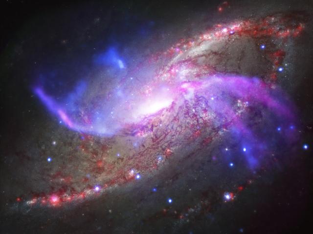 M106 Across the Spectrum