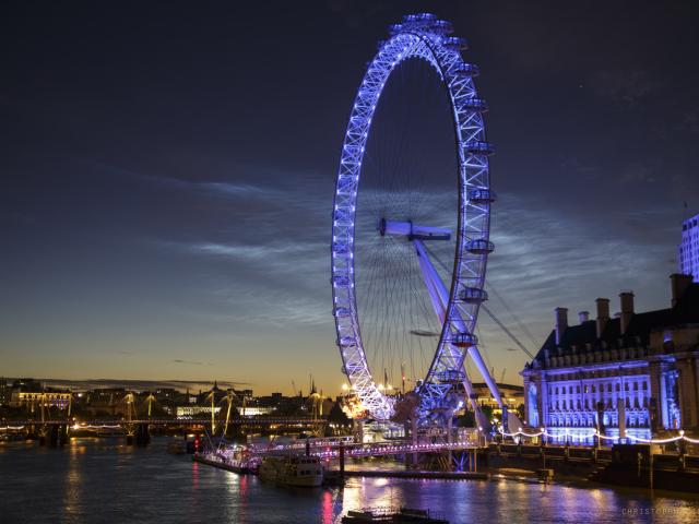 Noctilucent Clouds over London