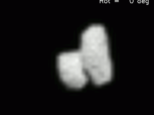 Spacecraft Rosetta Shows Comet has Two Components