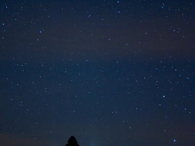 Jupiter and Venus from Earth