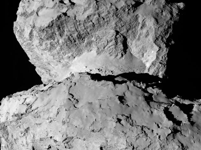 Contrasting Terrains on Comet Churyumov Gerasimenko