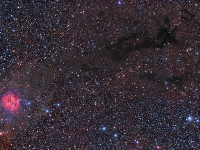 Cocoon Nebula Wide Field