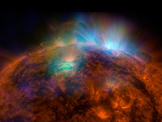 The Sun in X rays from NuSTAR