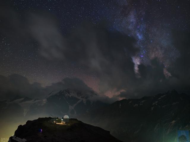 Observatory, Mountains, Universe