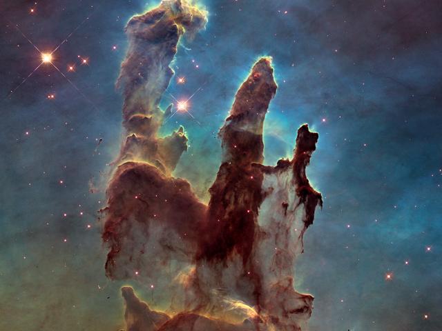 Hubble 25th Anniversary: Pillars of Creation