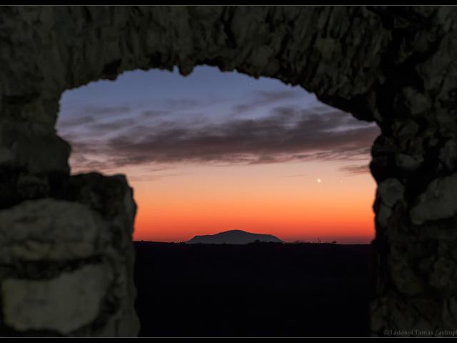 Venus and Mercury at Sunset