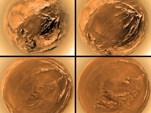 Huygens Lands on Titan