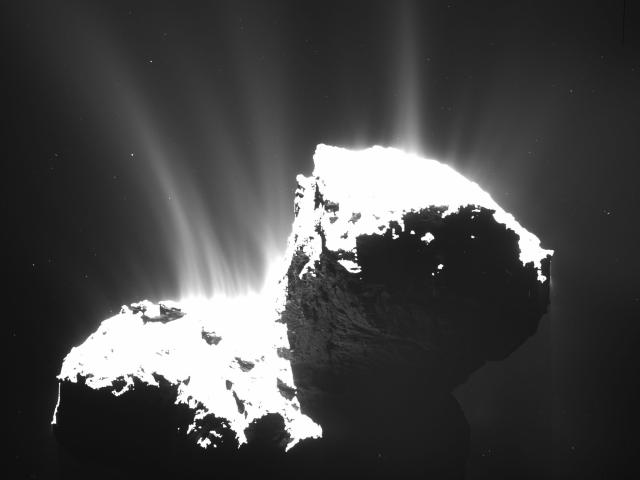 Jets from Comet Churyumov Gerasimenko