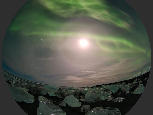 Aurora on Ice