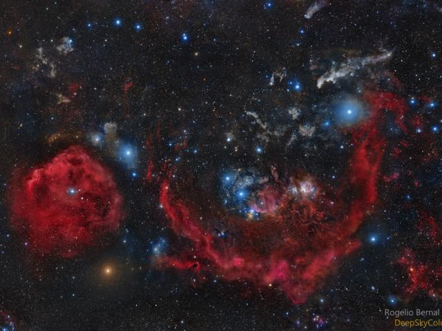 The Clouds of Orion the Hunter