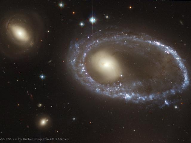 Ring Galaxy AM 0644 741 from Hubble