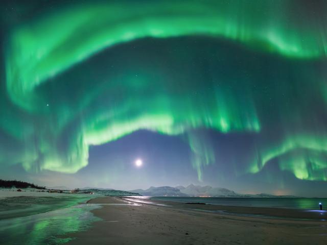An Unexpected Aurora over Norway