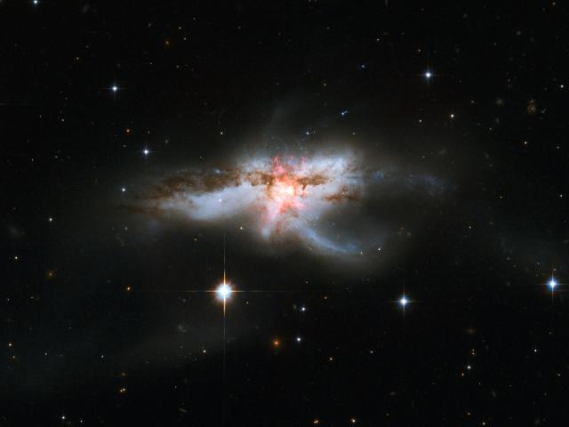 NGC 6240: Merging Galaxies