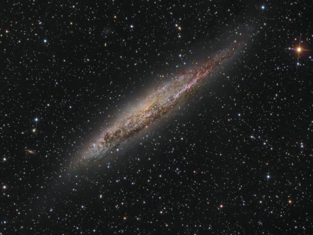 Nearby Spiral Galaxy NGC 4945